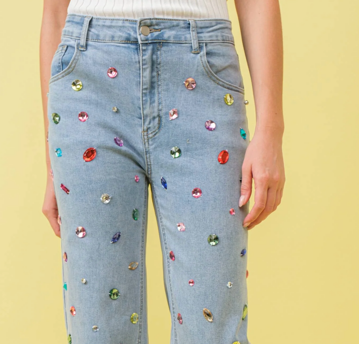 The Rainbow Jewel Jeans