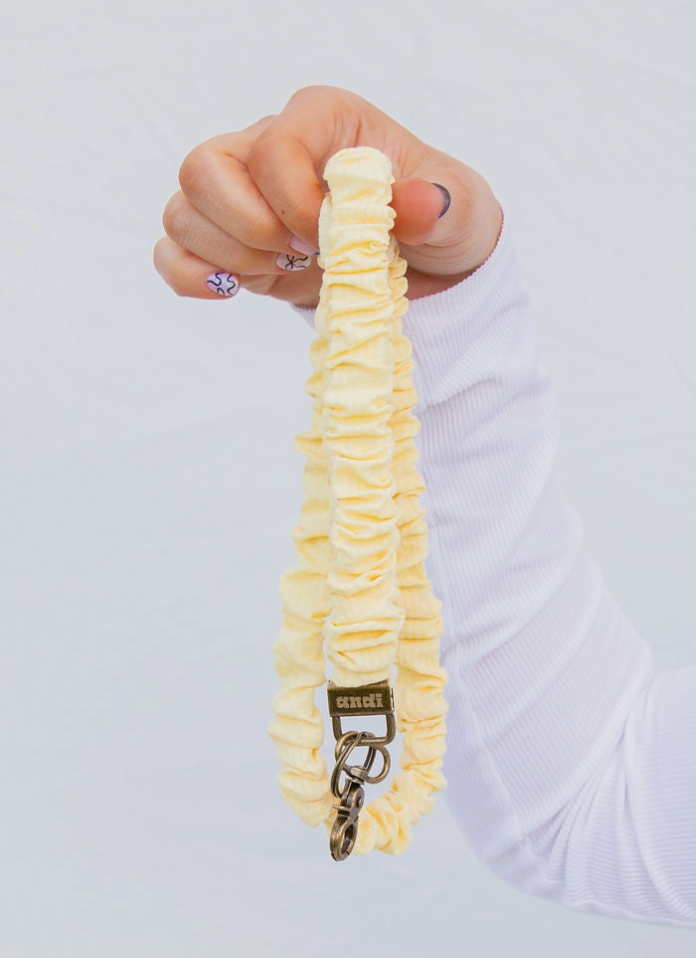 The Butter Yellow Andi Lanyard