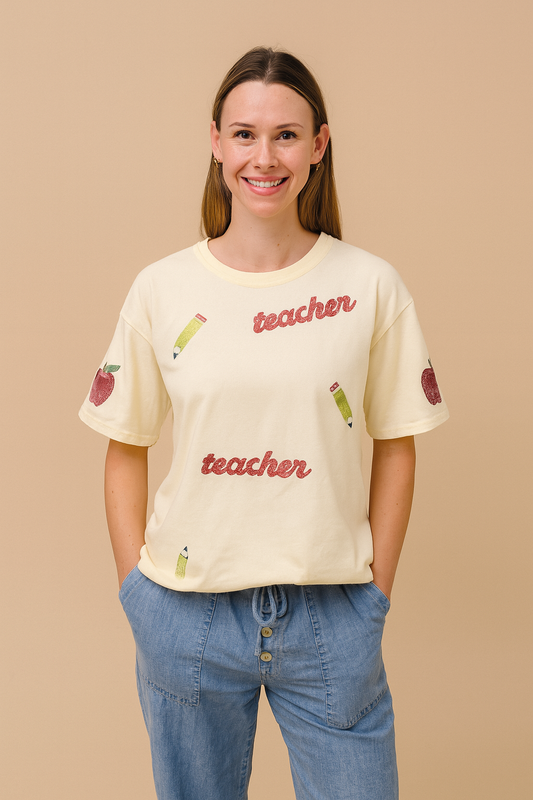 The Apple Teacher Tee