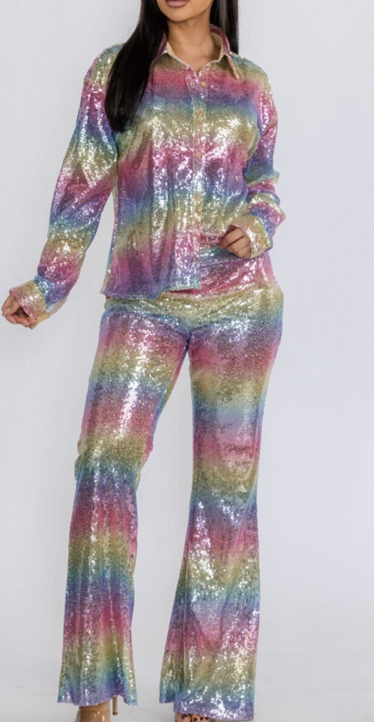 The Shine & Slay Sequin Set