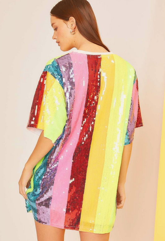 The Rainbow Block Dress