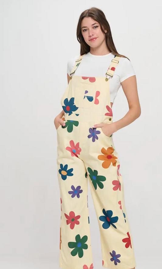 The Flower Child Overalls