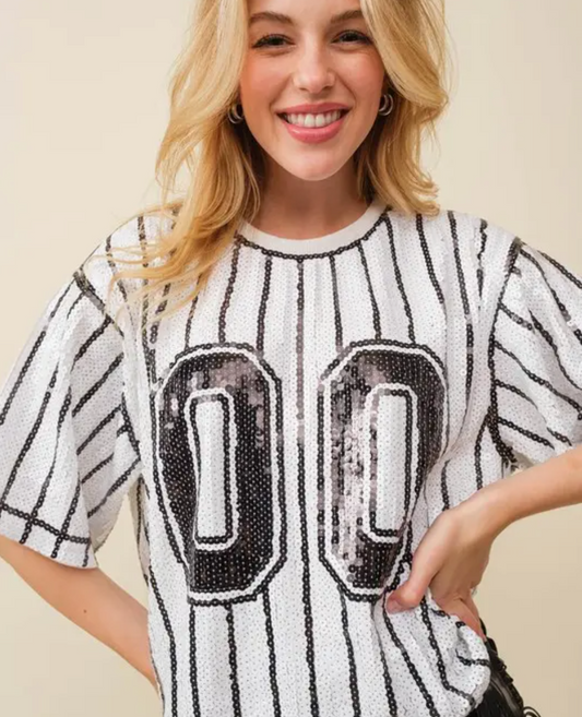 The Teacher Jersey Top in Black