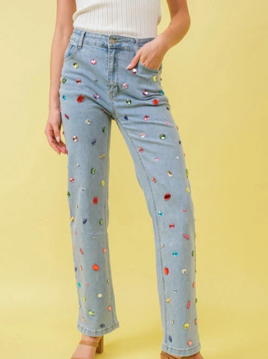 The Rainbow Jewel Jeans