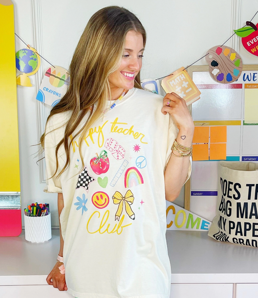 The Happy Teacher Club Tee