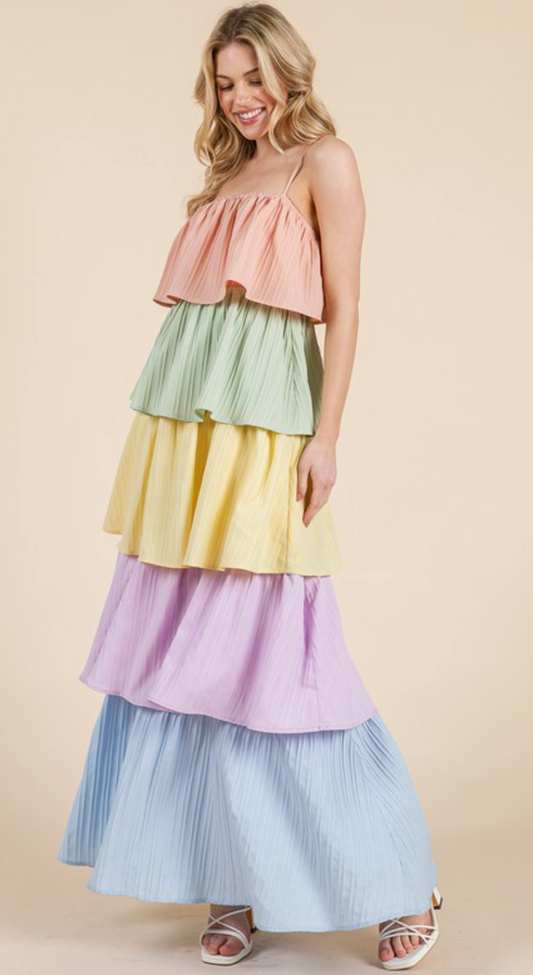 The Rainbow Teacher Dress