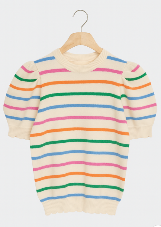 The Rainbow Notebook Top