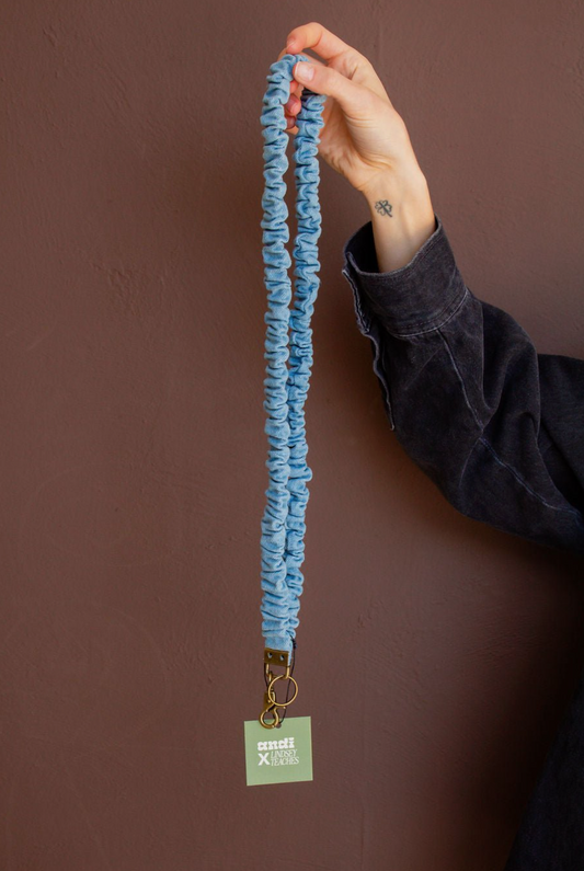 The Sky Blue Andi Lanyard